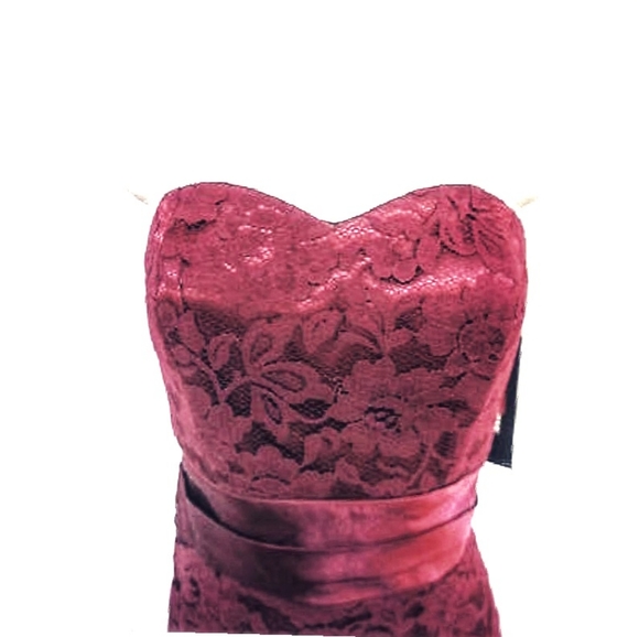 M60 Miss Sixty Ruby /wine  cocktail dress. - Picture 2 of 5